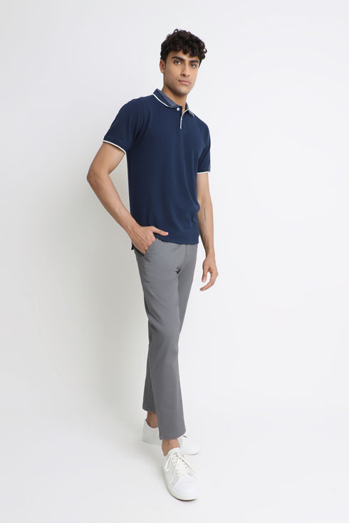 The Jacquard Collar Polo